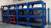 Mould Tool Racking 100% Extendable shelf