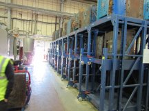 Mould Tool Heavy Duty Pull Out Racking