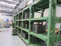 Mould Tool Racking 63% Extendable shelf